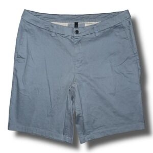 LULULEMON Qwick Oxford Shorts Men 40 Commission 11" Relaxed‎ Fit Golf Chino